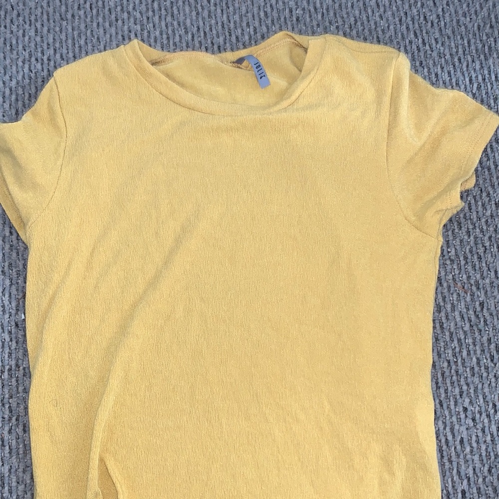Yellow shirt